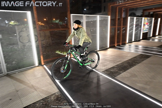 2018-11-15 Milano - Critical Mass 94